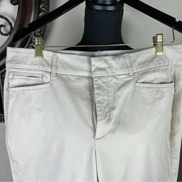 JM COLLECTION WOMEN'S CLASSIC Khaki PANTS SIZE 14S NO Gap WAIST BAND - Picture 9 of 10